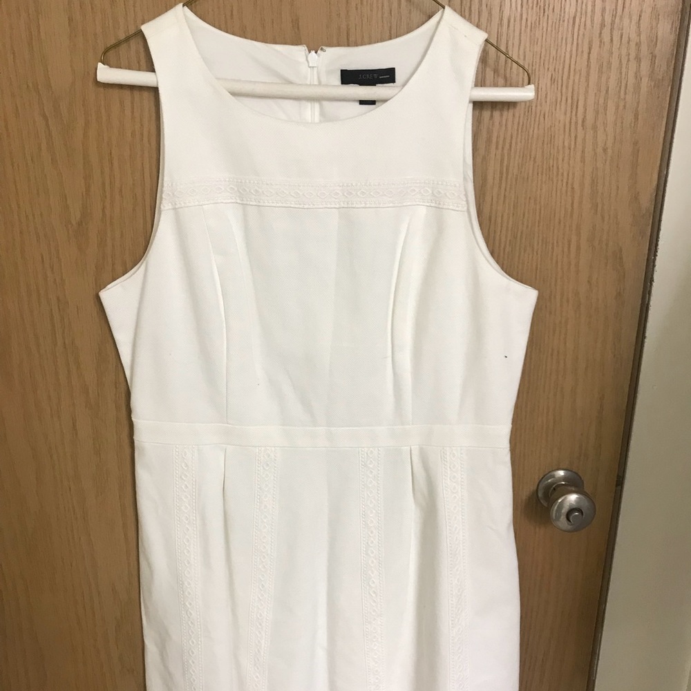 J.Crew White Lace Dress